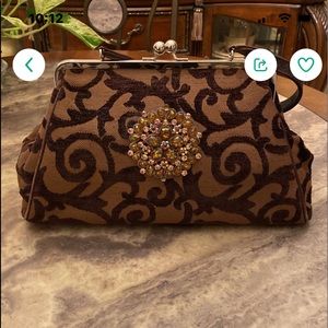 COPY - Vintage Style Bag, Vintage Brooch